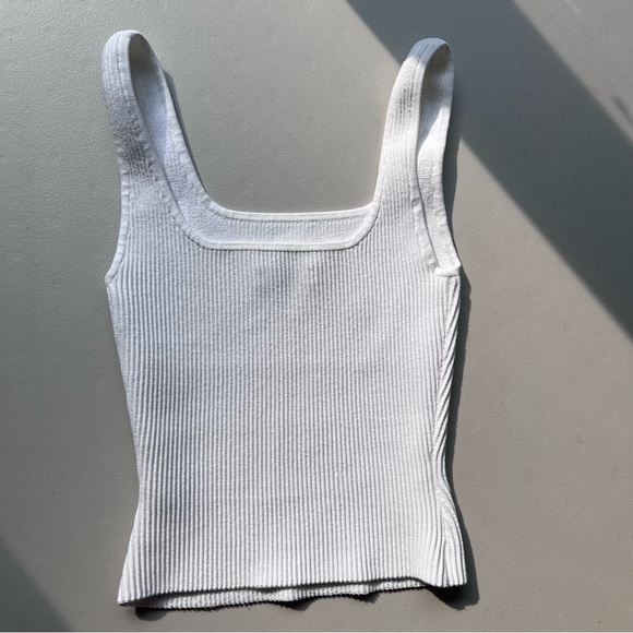 Babaton Sculpt Knit Squareneck Tank - Picture 2 of 5